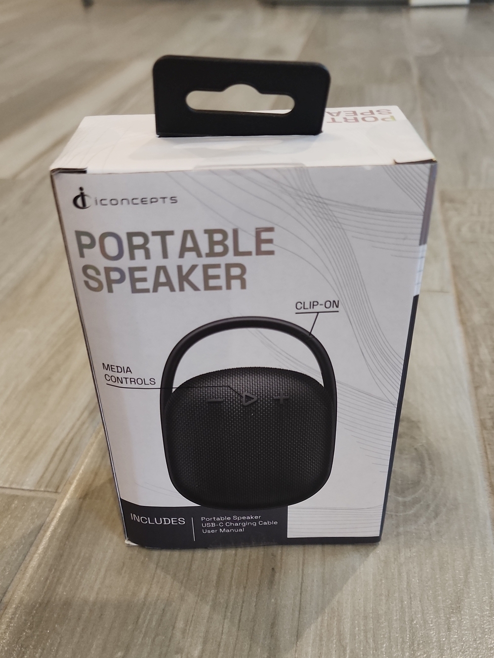 NWT I Concepts Portable Bluetooth Speaker